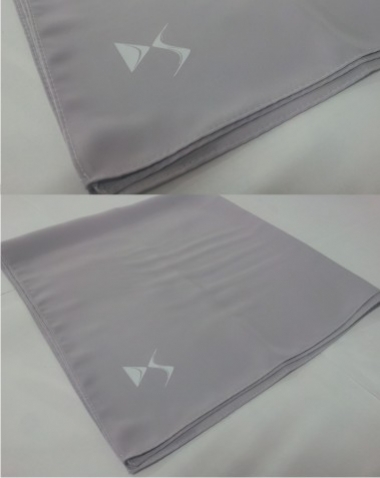 Personalização de lenços de pescoço